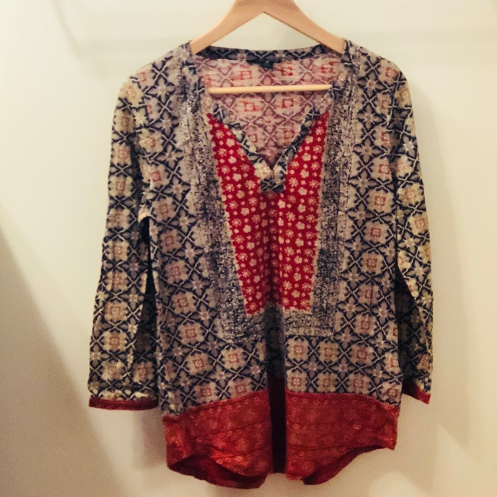 Lucky Brand blouse. size m